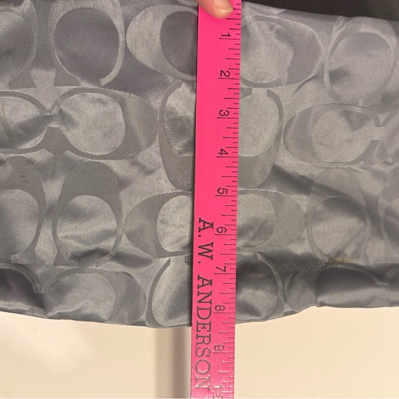 Coach Getaway Signature Nylon Packable Weekender Tote Bag - Picture 4 of 9